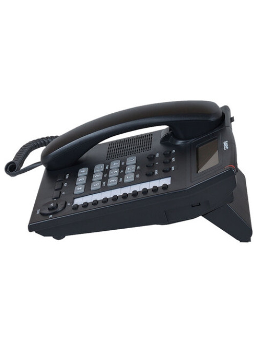 Телефон SANYO RA-S517B, спикерфон, память 30 номеров, тональный / импульсный режим, черный