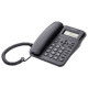 Телефон TEXET TX-264, АОН, спикерфон, тональный / импульсный режим, часы / будильник, SOS, повтор, черный, 127218
