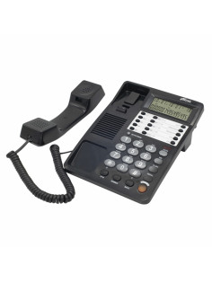 Телефон RITMIX RT-495 black, АОН, спикерфон, память 60 номеров, тональный / импульсный режим, черный, 80002152