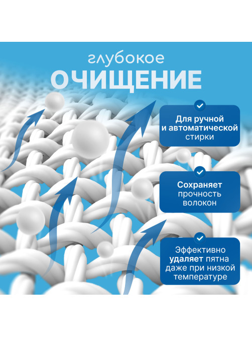 Стиральный порошок для всех типов стирки 3 кг ЛЮБАША, для всех типов тканей, 605569