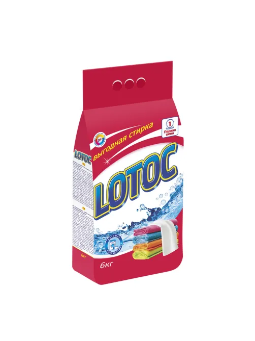 Стиральный порошок для всех типов стирки 6 кг LOTOC Color (НЗБХ), 677