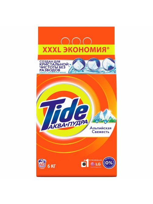 Стиральный порошок-автомат 6 кг, TIDE (Тайд) 