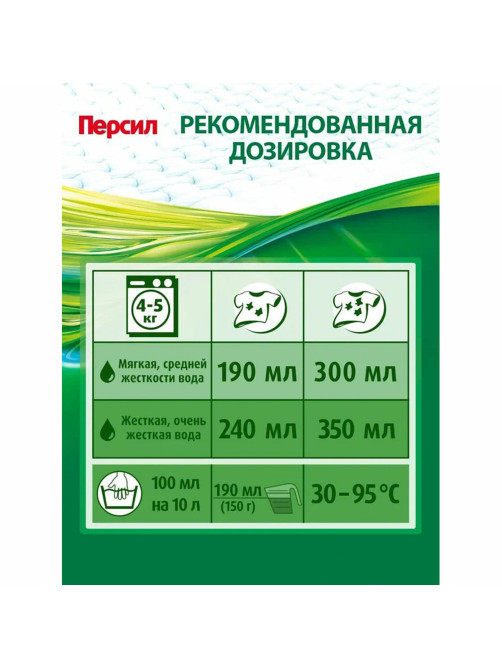Стиральный порошок автомат универсальный, 14 кг, ПЕРСИЛ КОЛОР 
