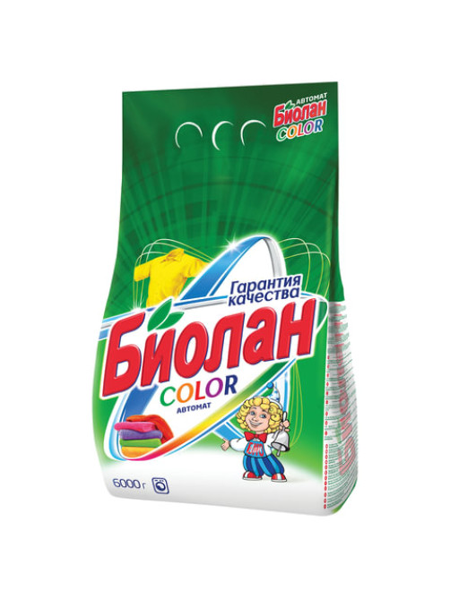 Стиральный порошок-автомат 6 кг, БИОЛАН Color (Нэфис Косметикс), 714-4, 108-4