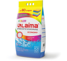Стиральный порошок автомат 6 кг LAIMA PROFESSIONAL Color, для всех типов тканей, 605570