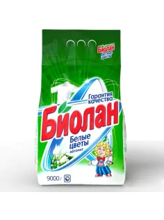 Стиральный порошок автомат 9 кг, БИОЛАН 