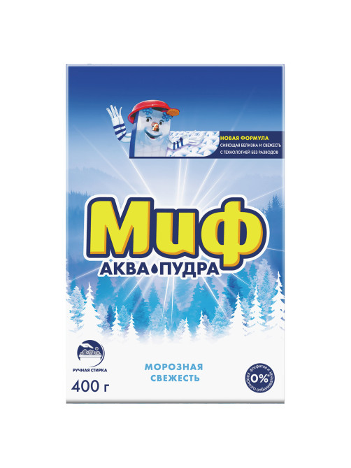 Стиральный порошок для ручной стирки 400 г, МИФ, 