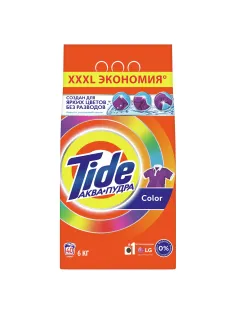 Стиральный порошок-автомат 6 кг, TIDE Color (Тайд Колор)