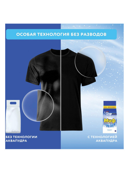 Стиральный порошок-автомат 400 г, МИФ 3в1, 