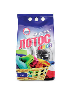 Стиральный порошок автомат 3 кг ЛОТОС 