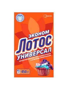 Стиральный порошок универсальный 450 г, ЛОТОС