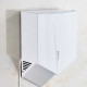 Сушилка для рук KSITEX М-2020W JET, 1300 Вт, пластик, белая