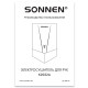 Сушилка для рук ВЫСОКОСКОРОСТНАЯ АНТИВАНДАЛЬНАЯ SONNEN K2022A, 1300 Вт, 150 м/с, IPX1, 72 дБ, нержавеющая сталь, 607191