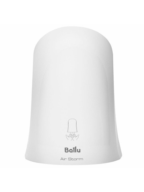 Сушилка для рук BALLU BAHD-1000AS, 1000 Вт, пластик, белая