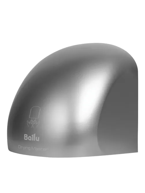 Сушилка для рук BALLU BAHD-2000DM Silver, 2000 Вт, пластик, серебро