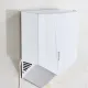 Сушилка для рук KSITEX М-2020W JET, 1300 Вт, пластик, белая