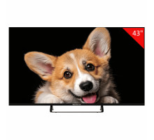 Телевизор TOPDEVICE TDTV43CS03U_BK, 43'' (109 см), 3840x2160, 4K, 16:9, YaOS, Wi-Fi, Bluetooth, черный