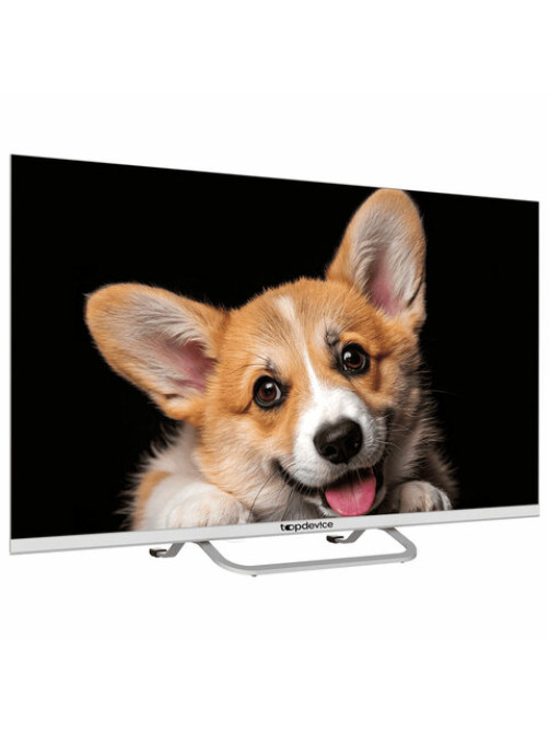 Телевизор TOPDEVICE TDTV32CS03H_WE, 32'' (80 см), 1366x768, HD, 16:9, YaOS, Wi-Fi, Bluetooth, белый