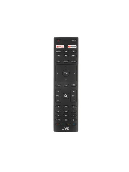 Телевизор JVC LT-32M595, 32'' (81 см), 1366x768, HD, 16:9, Android TV, Wi-Fi, безрамочный, черный