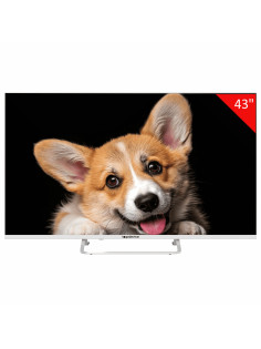 Телевизор TOPDEVICE TDTV43CS03U_WE, 43'' (109 см), 3840x2160, 4K, 16:9, YaOS, Wi-Fi, Bluetooth, белый