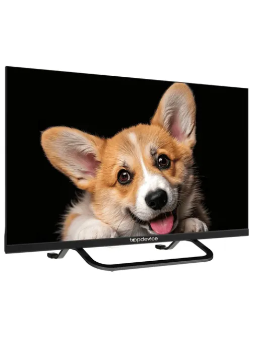 Телевизор TOPDEVICE TDTV24CS03H_BK, 24'' (60 см), 1366x768, HD, 16:9, YaOS, Wi-Fi, Bluetooth, черный