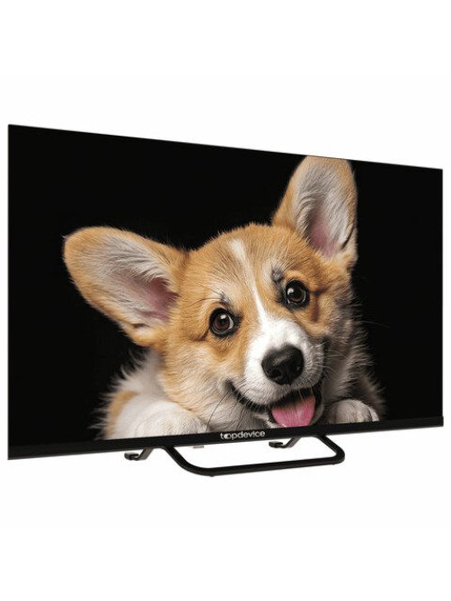 Телевизор TOPDEVICE TDTV32CS03H_BK, 32'' (80 см), 1366x768, HD, 16:9, YaOS, Wi-Fi, Bluetooth, черный