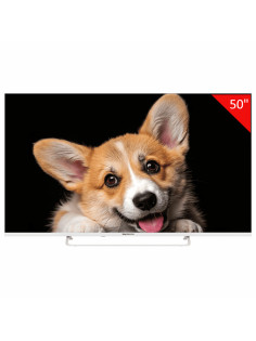 Телевизор TOPDEVICE TDTV50CS03U_WE, 50'' (126 см), 3840x2160, 4K, 16:9, YaOS, Wi-Fi, Bluetooth, белый