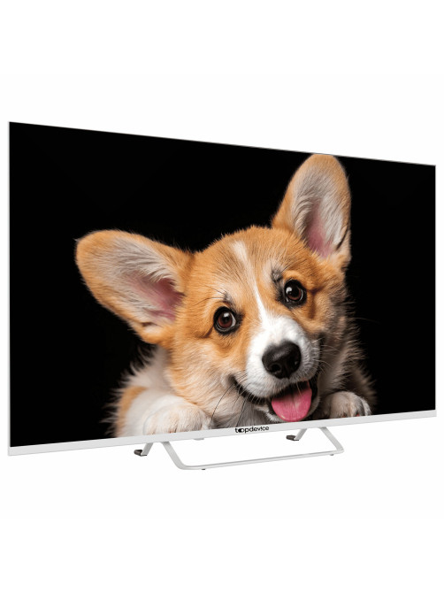 Телевизор TOPDEVICE TDTV43CS03U_WE, 43'' (109 см), 3840x2160, 4K, 16:9, YaOS, Wi-Fi, Bluetooth, белый