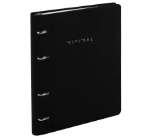 Тетрадь на кольцах А5, 175х215 мм, 120 л., под кожу, BRAUBERG VISTA, 