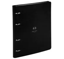 Тетрадь на кольцах А5, 175х215 мм, 120 л., под кожу, BRAUBERG VISTA, 