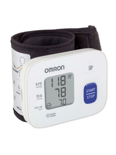 Тонометр (МЕД РегУд) OMRON RS2 (HEM-6121-RU), манжета 13,5-21,5 см, автоматический, на запястье, питание 2хААА