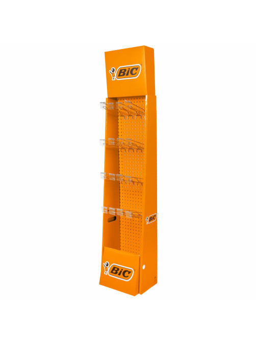 Стойка напольная для размещения товара BIC, 154,5х40х30 см, 15 крючков, БЕЗ НАПОЛНЕНИЯ, 934970