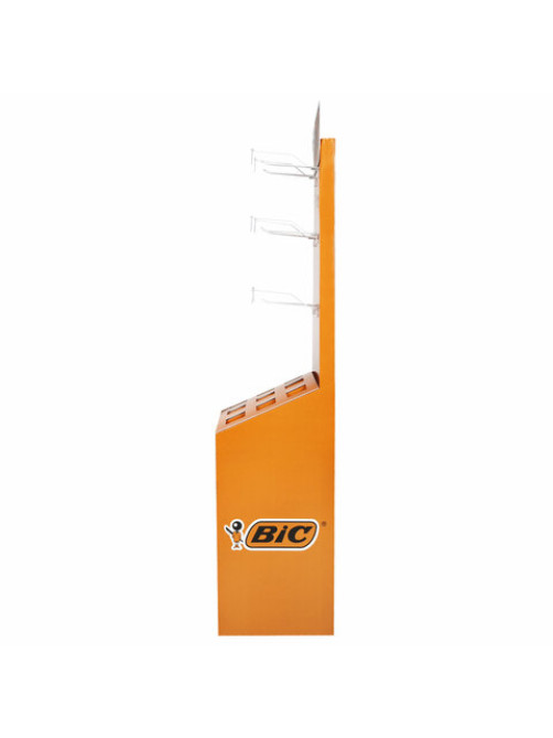 Стойка напольная для размещения товара BIC, 180х40х40 см, 9 отделений, 6 крючков, БЕЗ НАПОЛНЕНИЯ, 504158