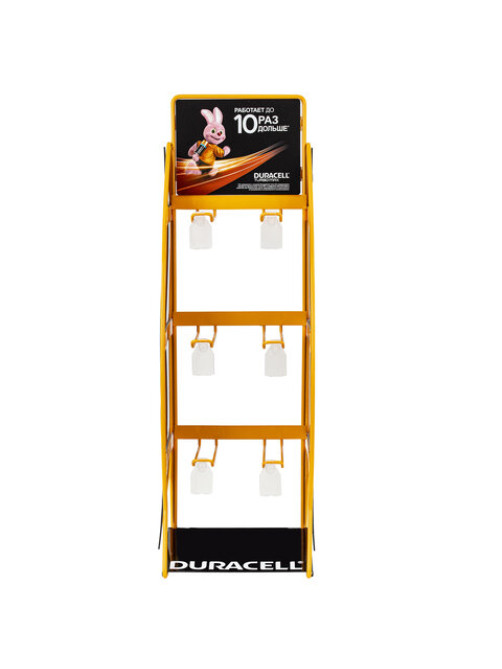 Дисплей для размещения товара настольный DURACELL, 2х3 крючка, 70000267