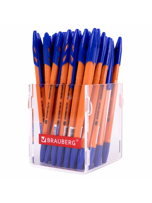 Стакан под письменные принадлежности BRAUBERG, 10х7,5х7,5 см, 505920