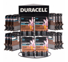 Дисплей для размещения товара настольный поворотный DURACELL, 2х2х3 крючка, 70000269