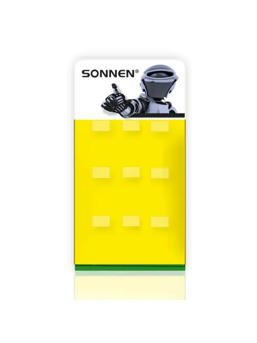 Дисплей для размещения товара настольный SONNEN, 65x35x21 см, 9 крючков, металл, 504996