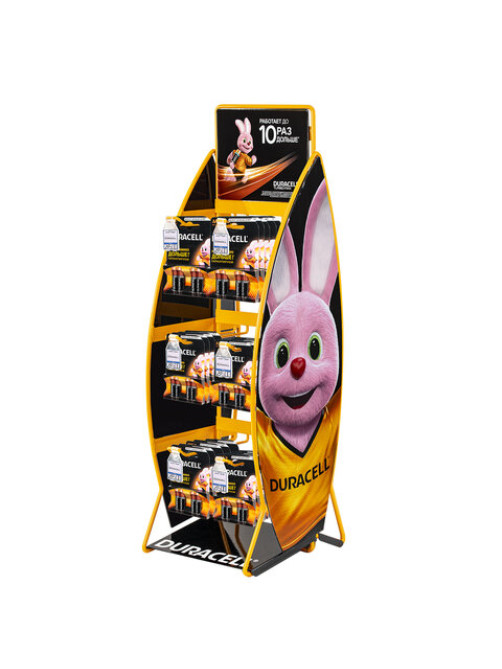 Дисплей для размещения товара настольный DURACELL, 2х3 крючка, 70000267
