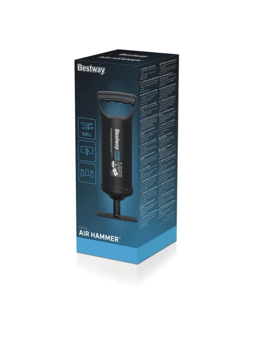 Насос ручной 0,85 л/цикл, 30 см, шланг с 3 насадками, BESTWAY, 62002