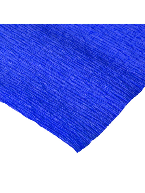 Бумага гофрированная/креповая, 32 г/м2, 50х250 см, синяя, в рулоне, BRAUBERG, 126535