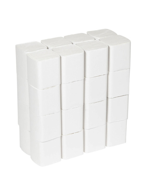 Бумага туалетная листовая KIMBERLY-CLARK Hostess КОМПЛЕКТ 32 шт., 250 листов, 18,6х11 см, 2-слойная, 8035