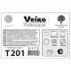 Бумага туалетная 200 м, VEIRO Professional (Система T2), КОМПЛЕКТ 12 шт., COMFORT, T201