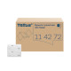 Бумага туалетная Tellus/TORK (Система Т3) UNIVERSAL, КОМПЛЕКТ 40 шт., листовая, 250 л., 11х23 см, 1-слойная, 114272
