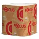 Бумага туалетная FOCUS (T3) Premium, 2 слоя, КОМПЛЕКТ 15 пачек, листовая, 250 листов, V-сложение, 5083735