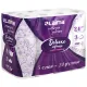 Бумага туалетная 3-х слойная, 24 рулона (24х16,5 м), LAIMA Deluxe, 100% целлюлоза, 115397
