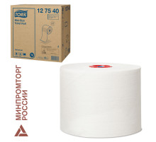 Бумага туалетная 135 м, Tellus/TORK (Система Т6) UNIVERSAL, КОМПЛЕКТ 27 рулонов, белая, 127540/127541