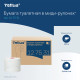 Бумага туалетная 100 м, Tellus/TORK (Система Т6) ADVANCED, КОМПЛЕКТ 27 рулонов, 2-слойная, белая, 127531, 127530/127531