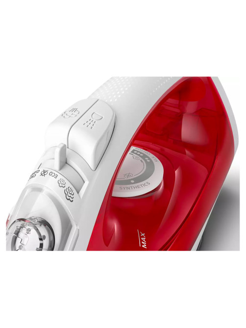 Утюг PHILIPS GC1742/40, 2000 Вт, антипригарное покрытие, самоочистка, красный
