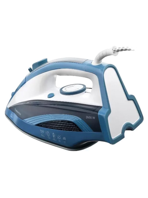 Утюг BRAYER BR4002, 2400 Вт, керамическое покрытие, самоочистка, антикапля, антинакипь, голубой
