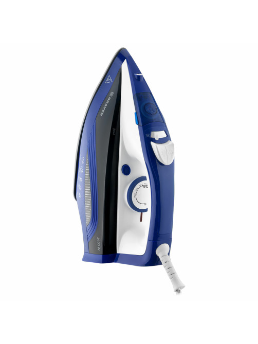 Утюг BRAYER BR4002BL, 2400 Вт, керамическое покрытие, самоочистка, антикапля, антинакипь, синий